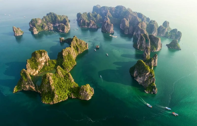 Cùng du ngoạn ảnh chụp từ trên cao mê hoặc