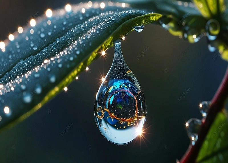 Lạc lối trong ảnh macro thiên nhiên thanh bình