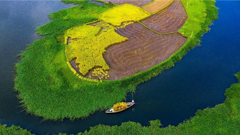 Ngắm nhìn vẻ đẹp phong cảnh tối giản hoang sơ