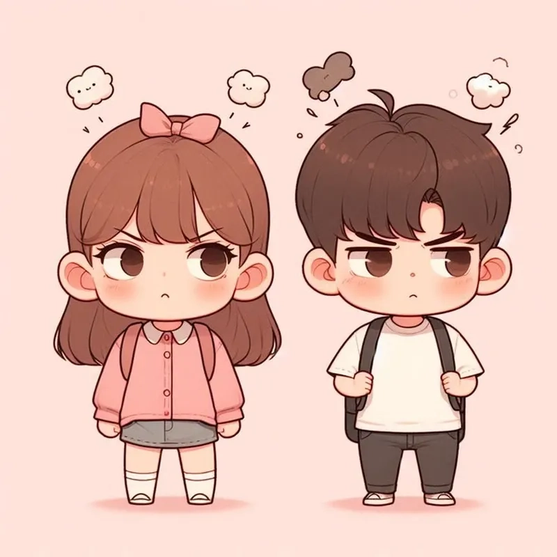 Khám phá sự đáng yêu với ảnh anime chibi ảnh anime chibi avatar cute đôi độc đáo