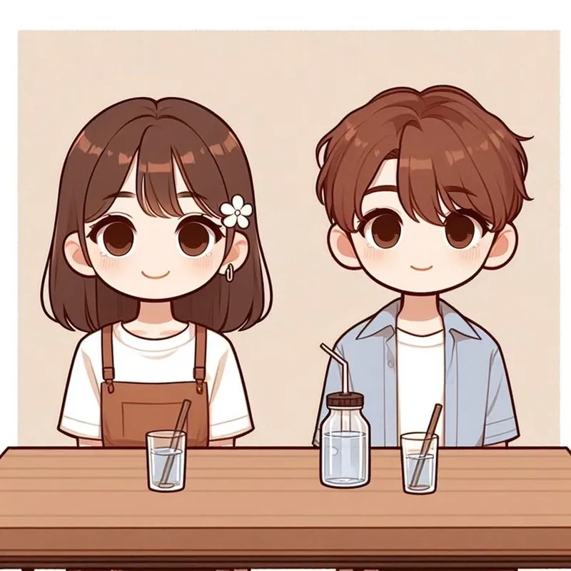 Khám phá ngay avatar chibi cặp đôi hình cute độc đáo