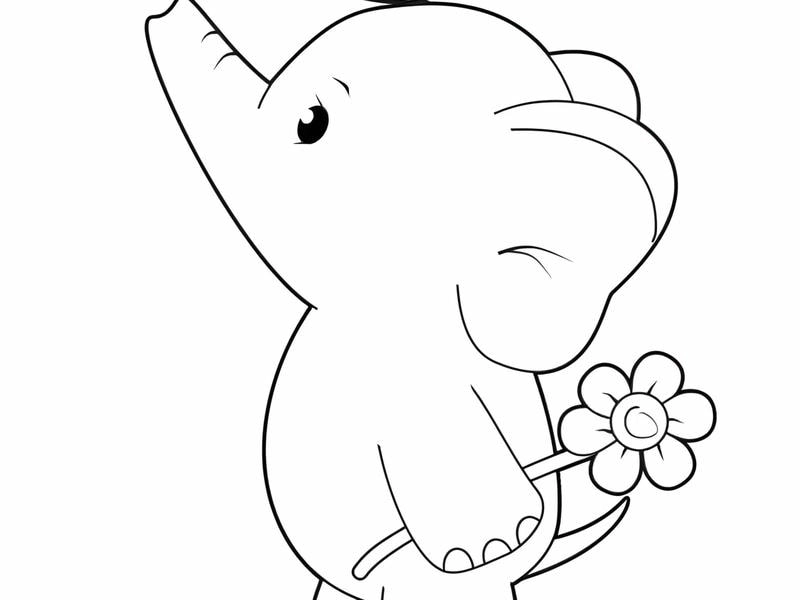 Khơi dậy trí tưởng tượng qua các hình con vật cho bé tập tô màu