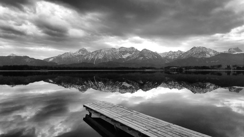 Cùng khám phá ảnh black and white landscape đẹp