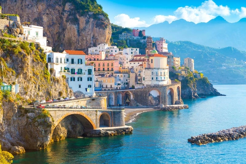 Thức dậy cùng bờ biển Amalfi tuyệt đẹp