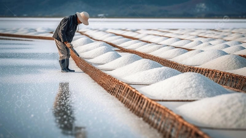 Săn những bức cánh đồng muối tráng lệ
