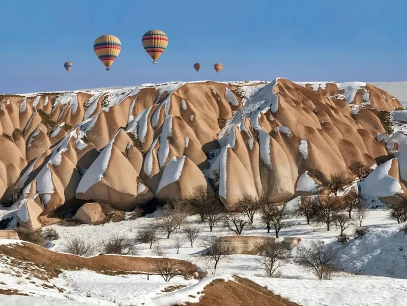 Ngắm nhìn vẻ đẹp Cappadocia hoang sơ
