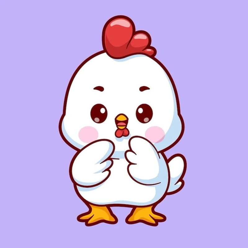 Trang trí điện thoại với hình nền gà con chibi cute