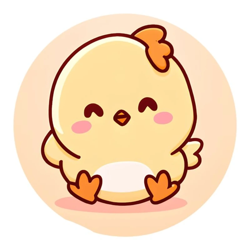 Sưu tầm ngay gà chibi cute cực ngộ nghĩnh