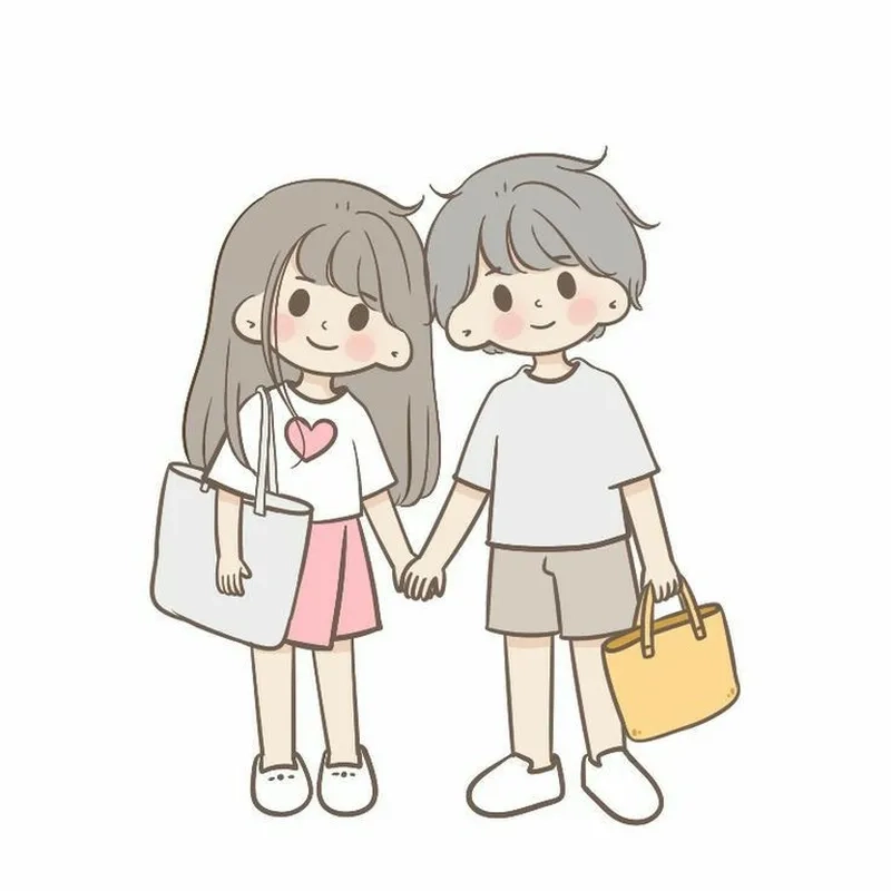 Bộ sưu tập dễ thương của cặp đôi chibi cực hot