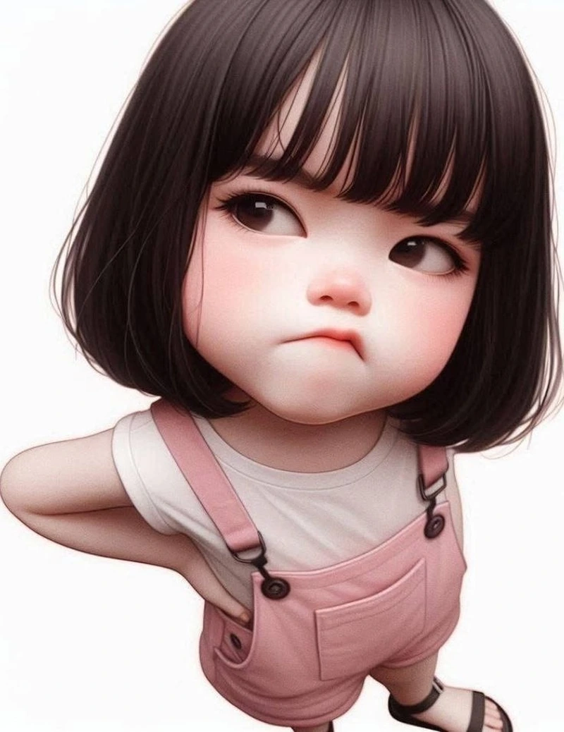 Khoảnh khắc bực bội đáng yêu trong ảnh chibi tức giận