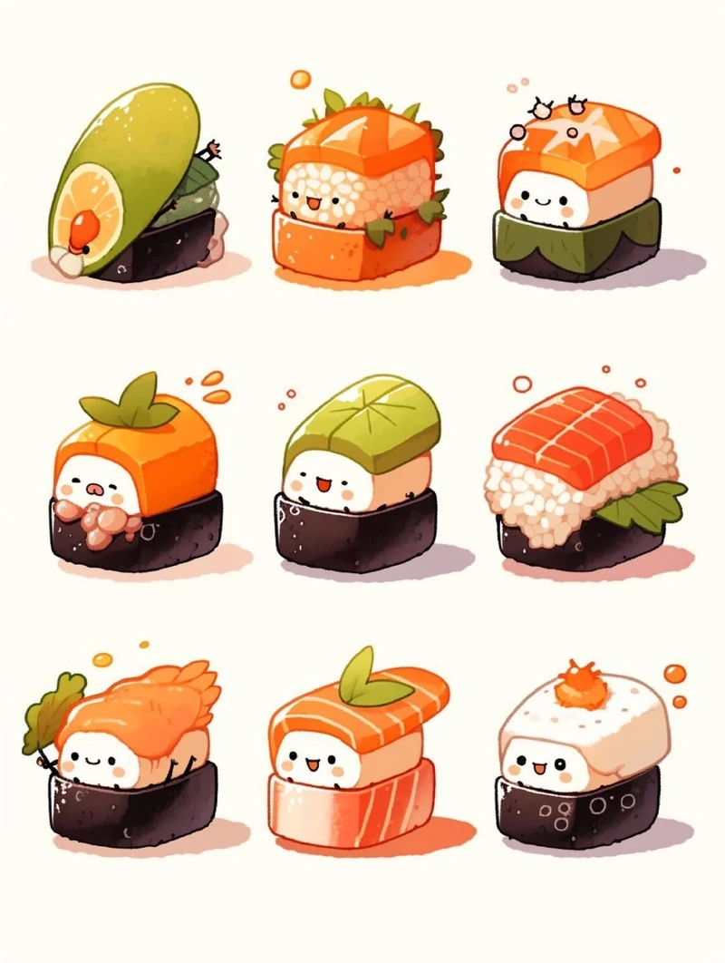 Ngắm trọn vẻ đẹp văn hóa qua chibi lễ hội ẩm thực