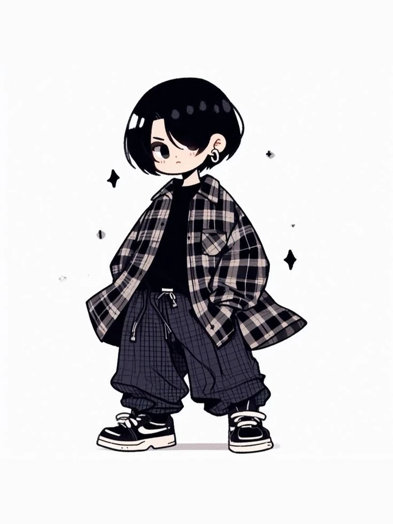 Trọn bộ siêu phẩm ảnh ngầu chibi đang hot