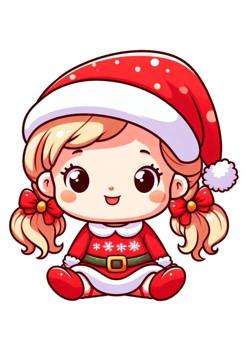 Thưởng thức bộ hình chibi noel cực dễ thương