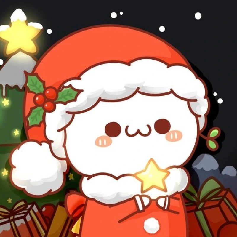 Trang trí điện thoại với hình nền noel chibi lung linh
