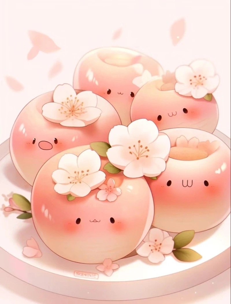 Trải nghiệm nghệ thuật đáng yêu với chibi hoa quả