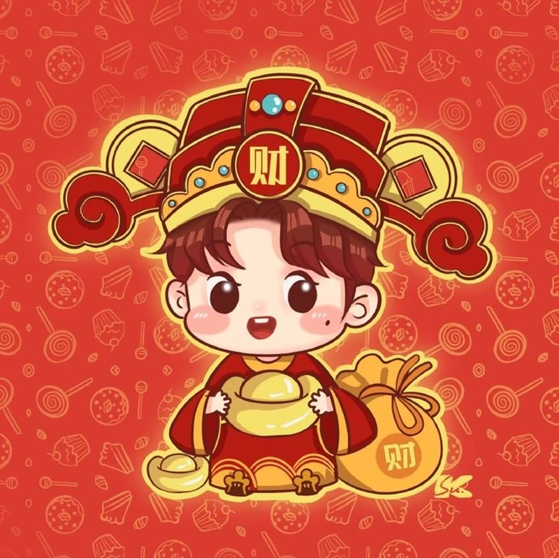 Sưu tầm bộ sưu tập hình chibi tết tràn đầy sắc xuân