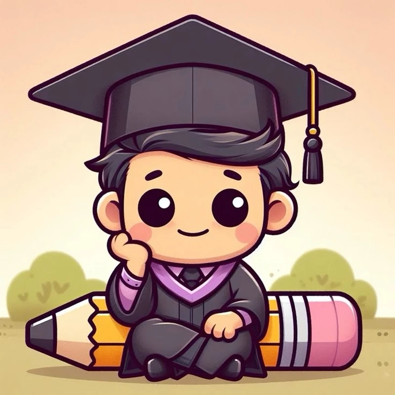 Khoảnh khắc tuổi học trò với hình ảnh chibi tốt nghiệp