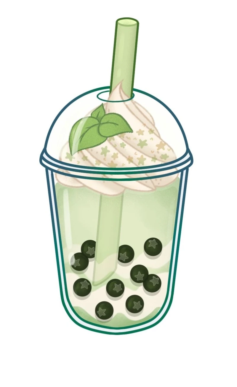 Tỏa sáng phong cách dễ thương với trà sữa chibi cute