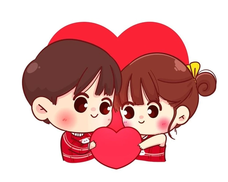 Chiêm ngưỡng những bức vẽ chibi valentine art xinh xắn