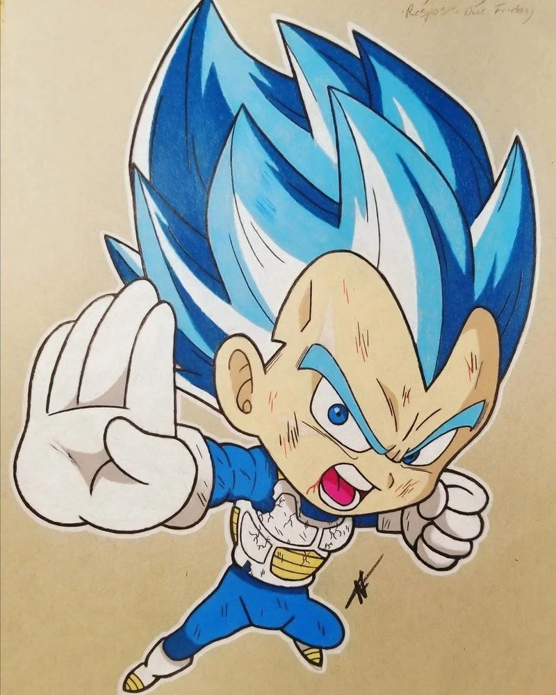 Hình nền cực ngầu vegeta chibi wallpaper