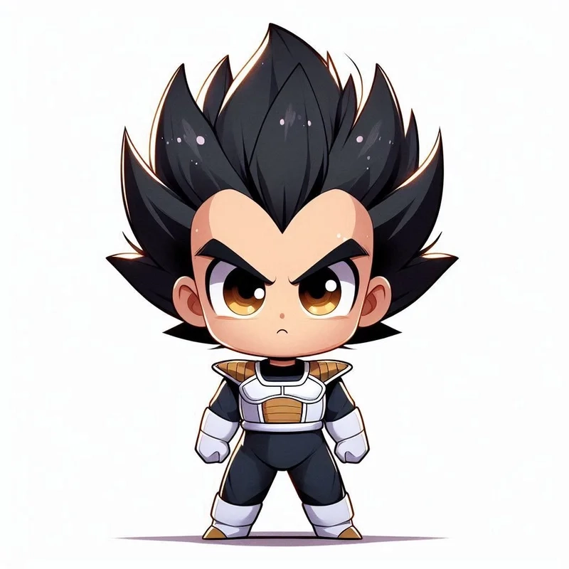 Khám phá nghệ thuật đẹp mắt chibi vegeta fanart