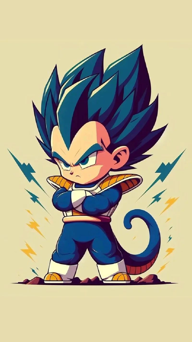 Tải ngay bộ sưu tập chất lượng chibi vegeta png