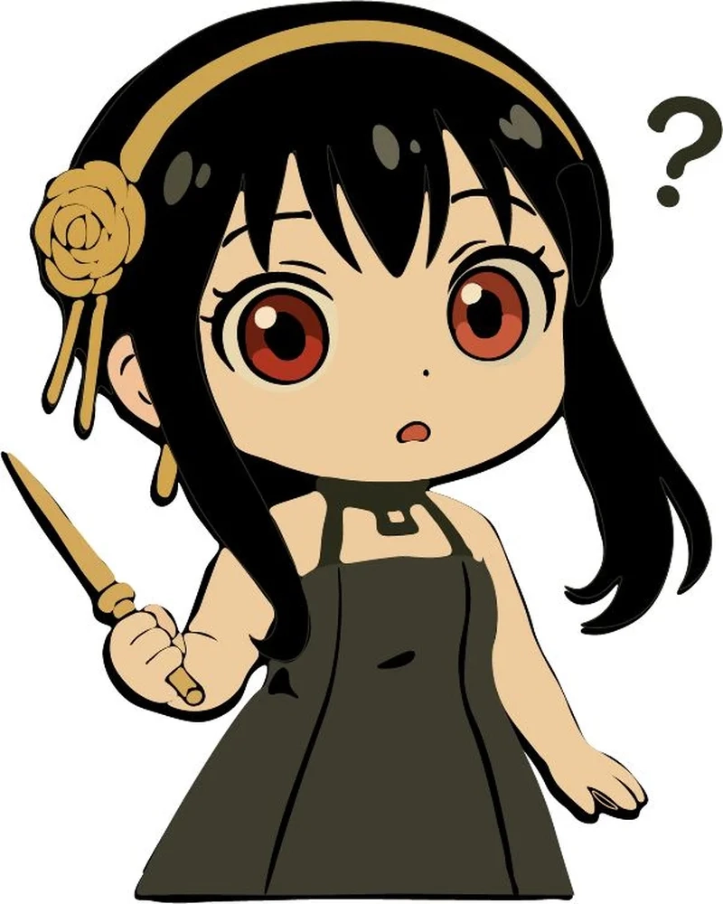 Tải ngay yor forger chibi png chất lượng cao