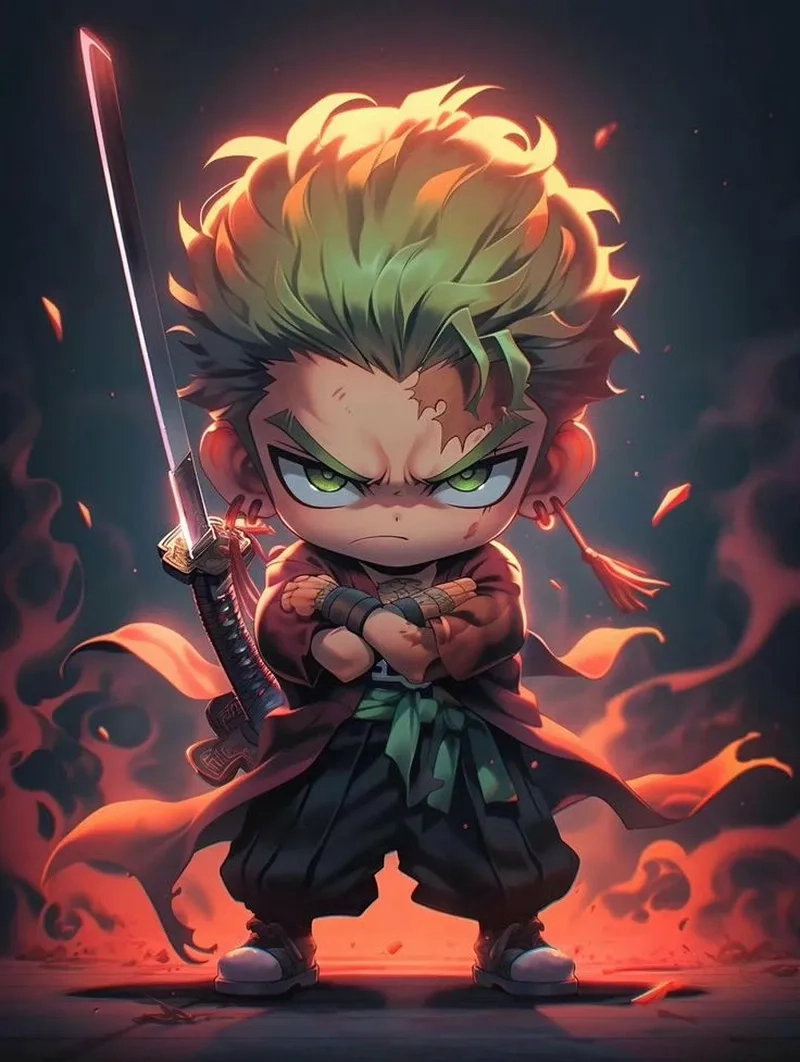 Tìm ngay bộ sưu tập đẹp với hình zoro chibi