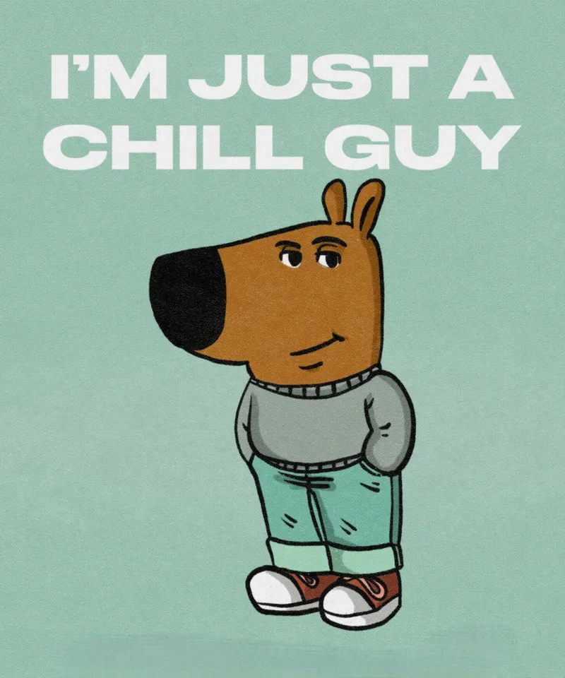 Giao diện chill guy theme độc lạ ai cũng mê