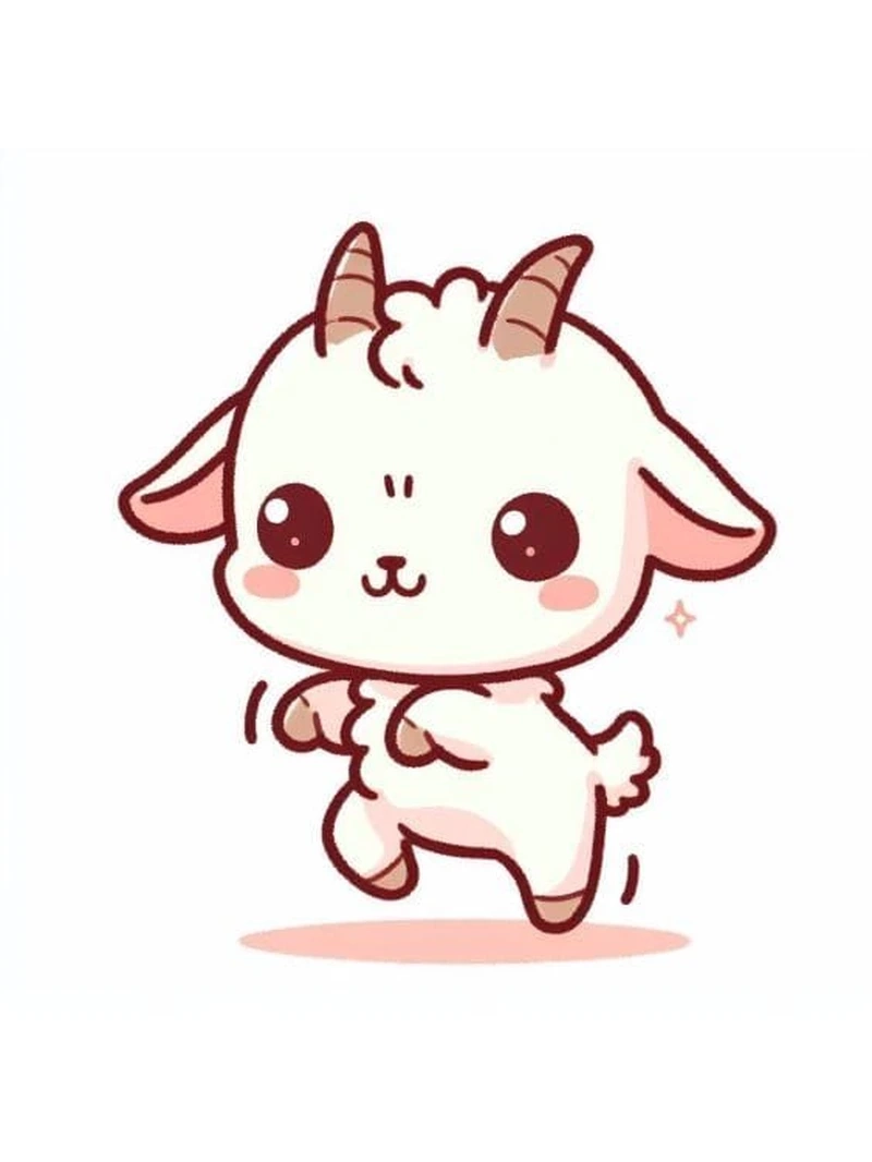 Ngắm nhìn con dê cute siêu dễ thương ngộ nghĩnh