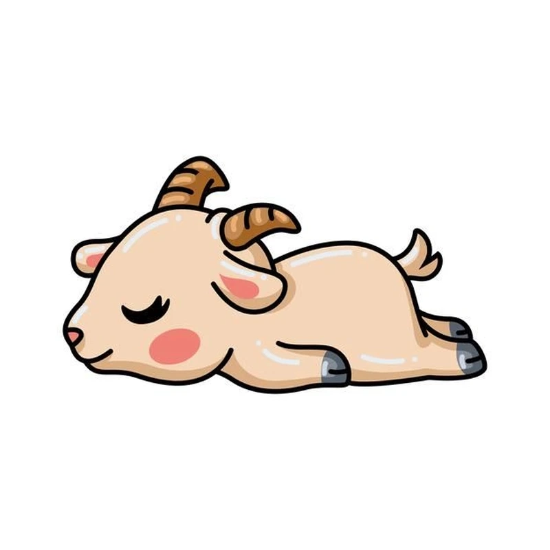 Thỏa sức sáng tạo với vẽ con dê chibi độc đáo