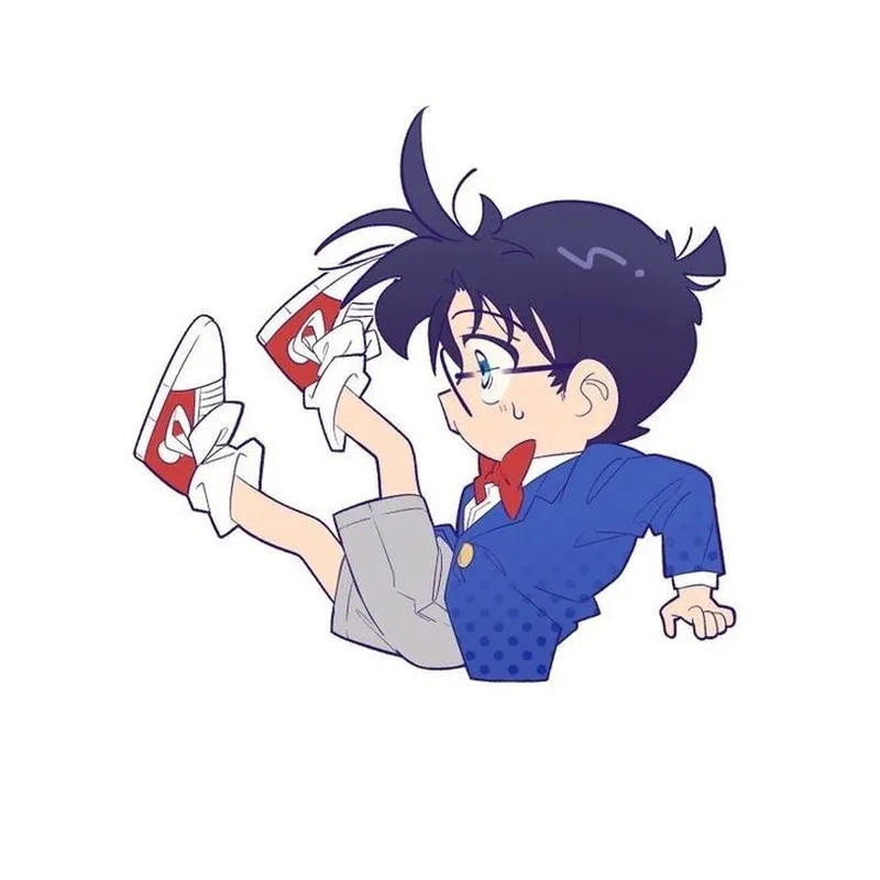 Thể hiện phong cách với avatar conan chibi siêu cute
