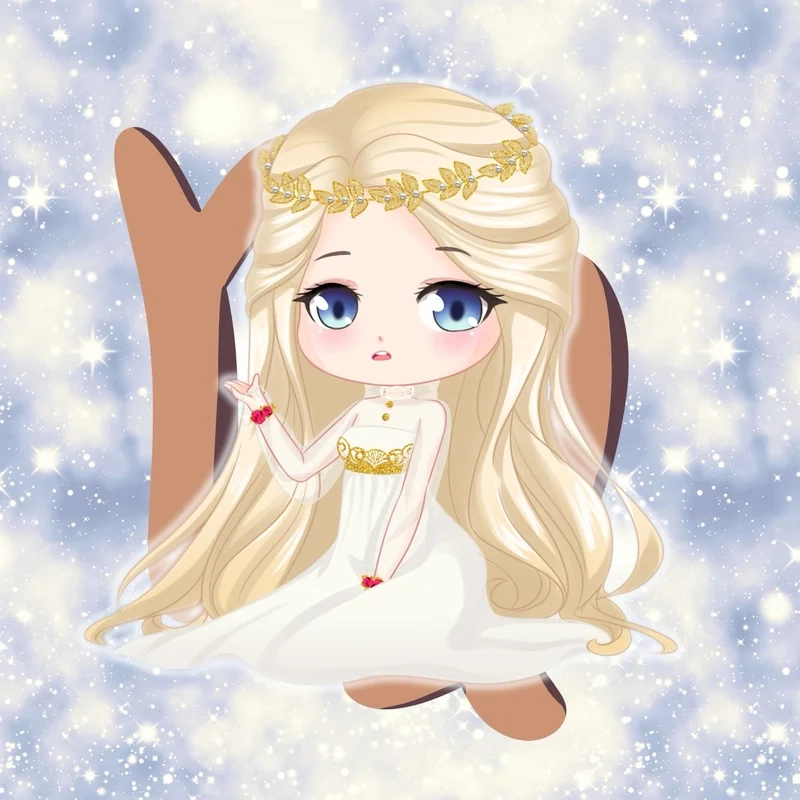 Thả tim cho cung xử nữ anime chibi siêu xinh