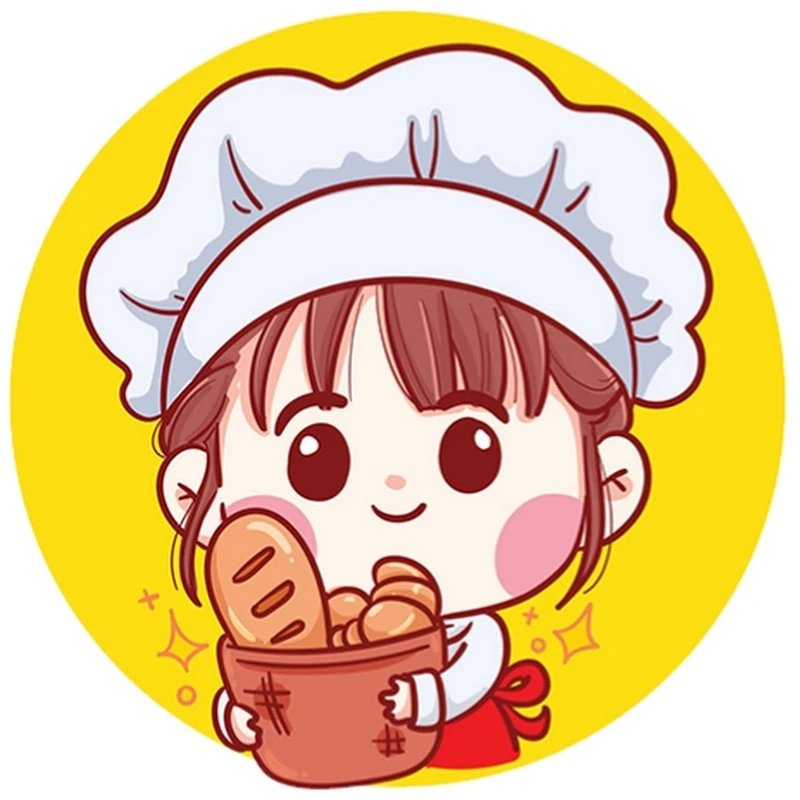 Trang trí màn hình bằng hình đầu bếp chibi nam