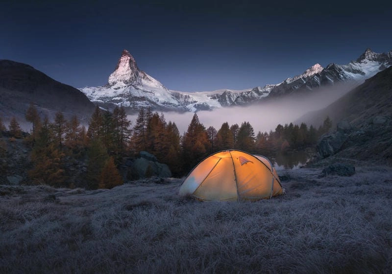 Thức dậy cùng dãy núi Alps hùng hiểm