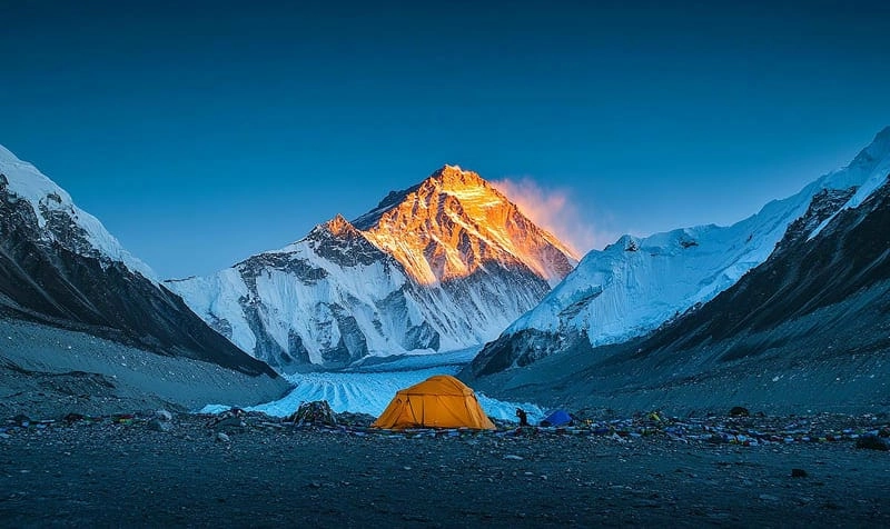 Cùng du ngoạn đỉnh Everest tuyệt đẹp