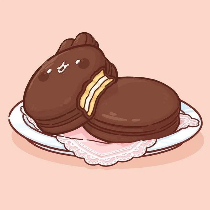 Lan tỏa niềm vui với ảnh đồ ăn chibi cute