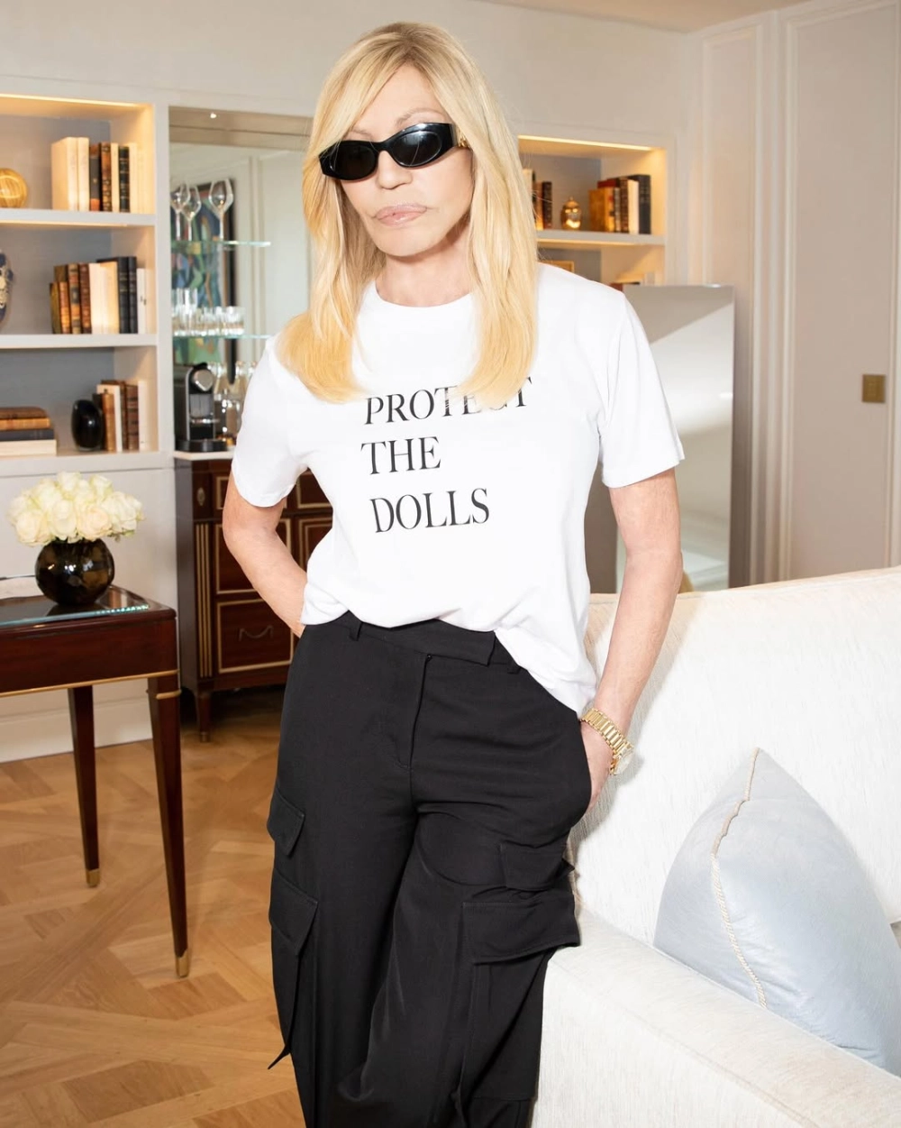 Donatella Versace new look và hành trình lột xác, thay đổi ngoại hình
