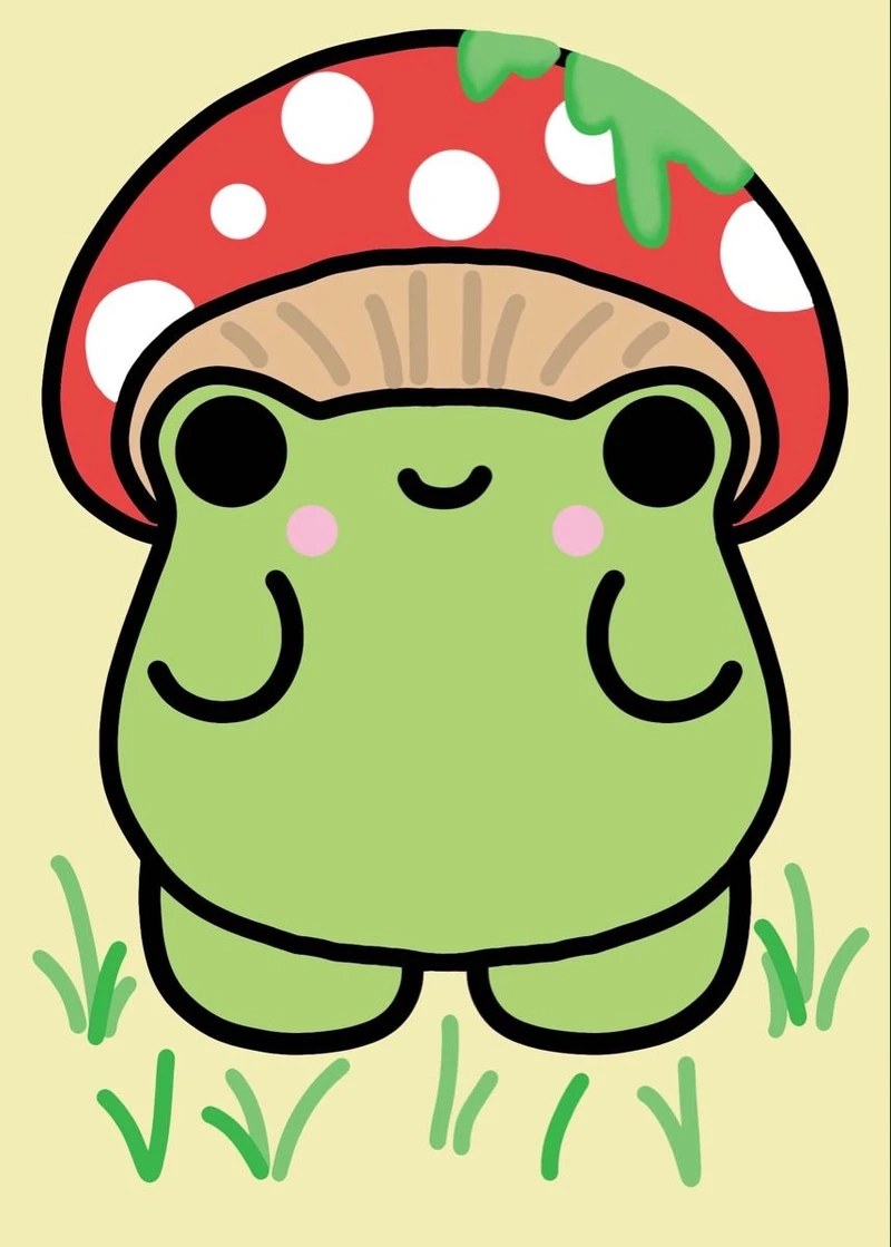 Ngắm nhìn con ếch chibi siêu dễ thương ngộ nghĩnh