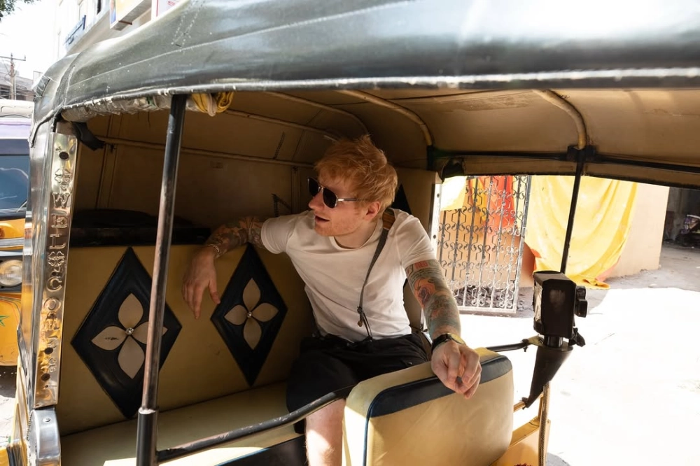 Azizam Ed Sheeran và bản hit mới với giai điệu Trung Đông lôi cuốn