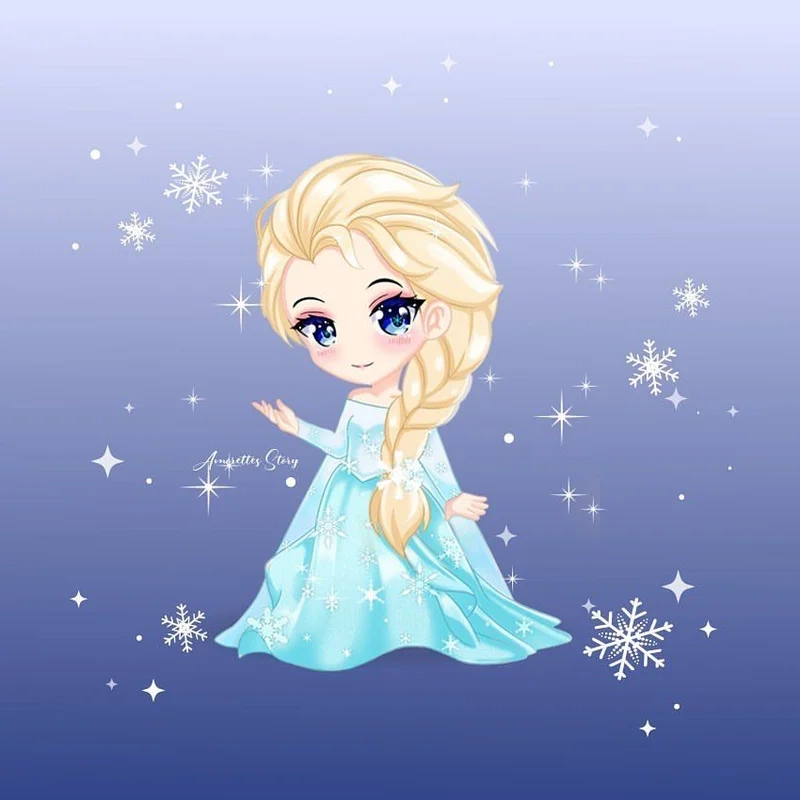 Đừng bỏ lỡ cute elsa chibi đầy sức hút