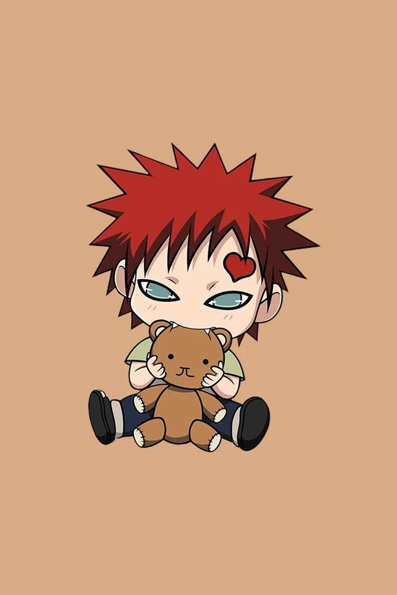 Ngắm nhìn chibi gaara sinh động và đáng yêu