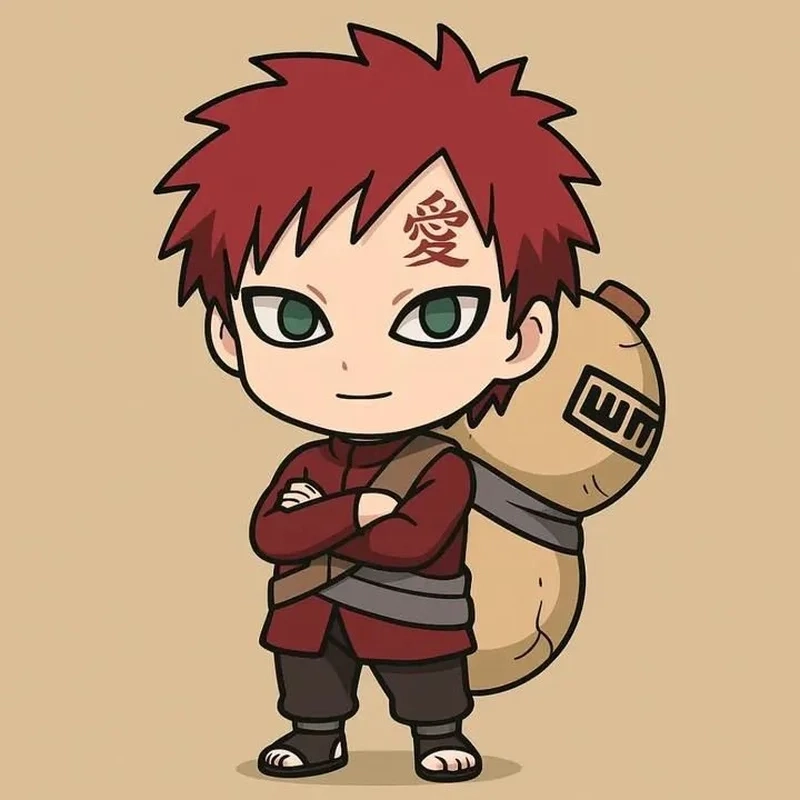 Thưởng thức vẻ dễ thương của gaara cute mỗi ngày