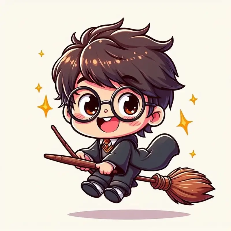 Thỏa sức sáng tạo với cute harry potter chibi dễ thương