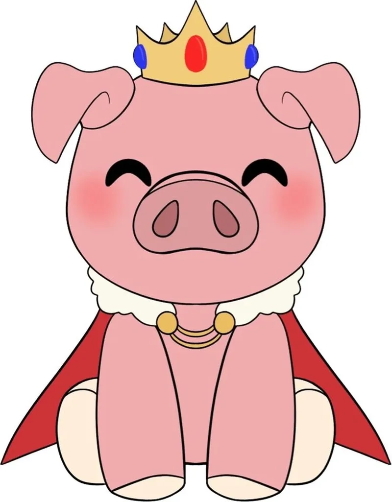 Đắm chìm trong thế giới hình heo chibi cực ngộ nghĩnh
