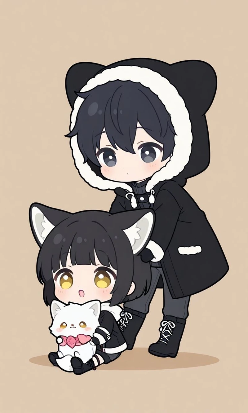 Thỏa sức sáng tạo với hình cute anime chibi mới lạ