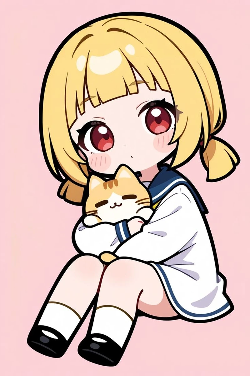 Bộ sưu tập hình anime chibi cute đơn giản đáng yêu