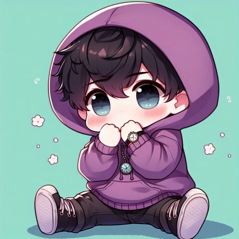 Đơn giản mà cuốn hút với hình anime cute đơn giản