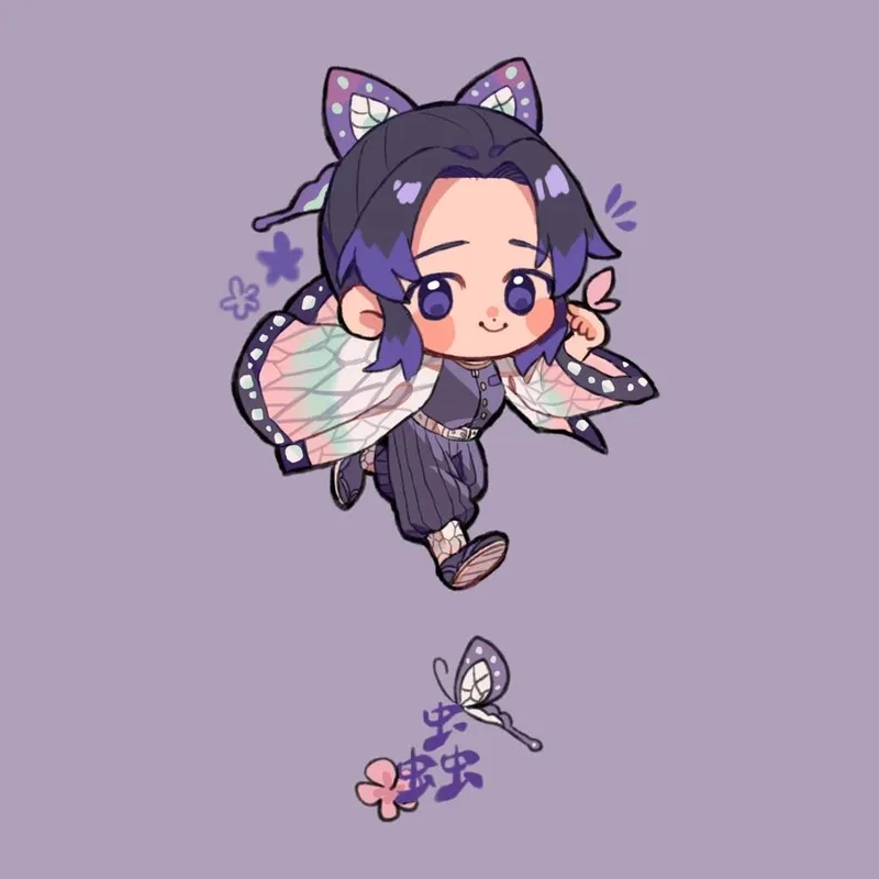 Ngắm nhìn vẻ đẹp dễ thương từ shinobu chibi cute