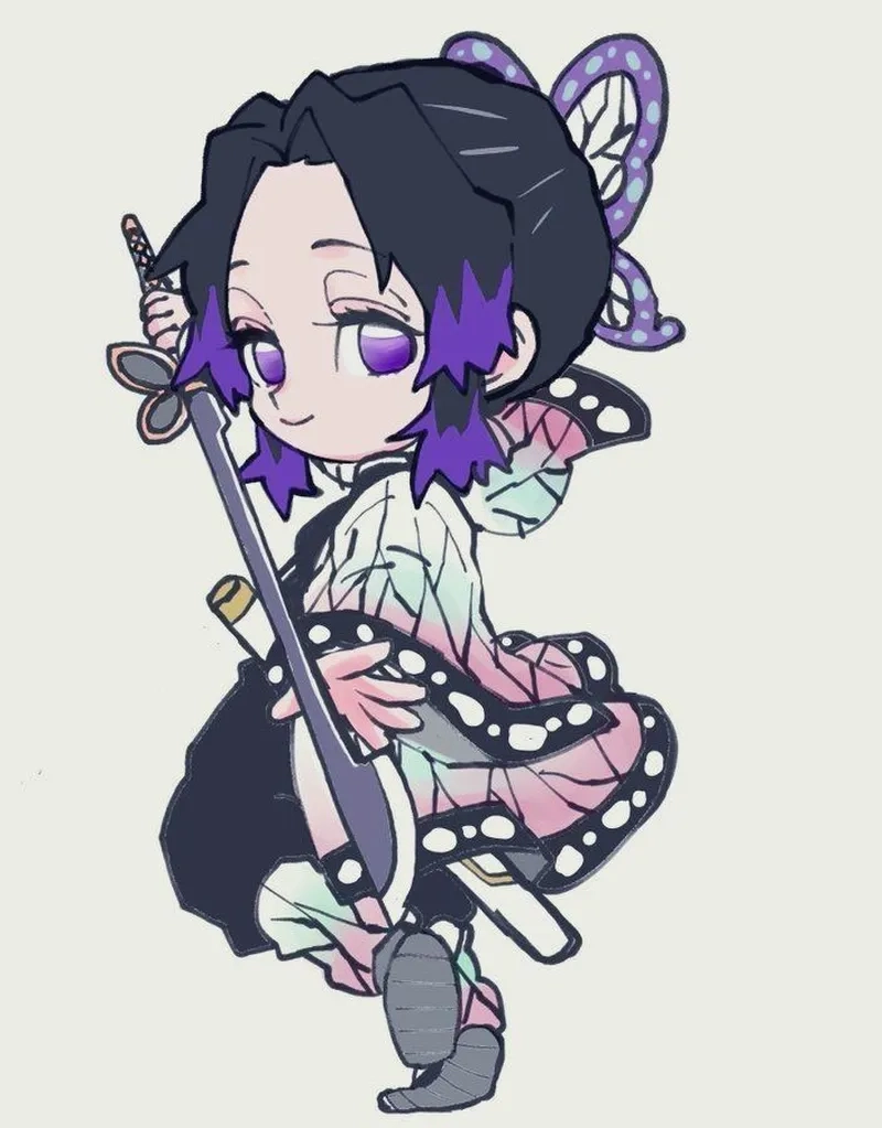 Đắm chìm thế giới anime với anime chibi cute shinobu chibi